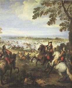 Crossing of the Rhine by the Army of Louis XIV on 12 June (mk05), Parrocel, Joseph